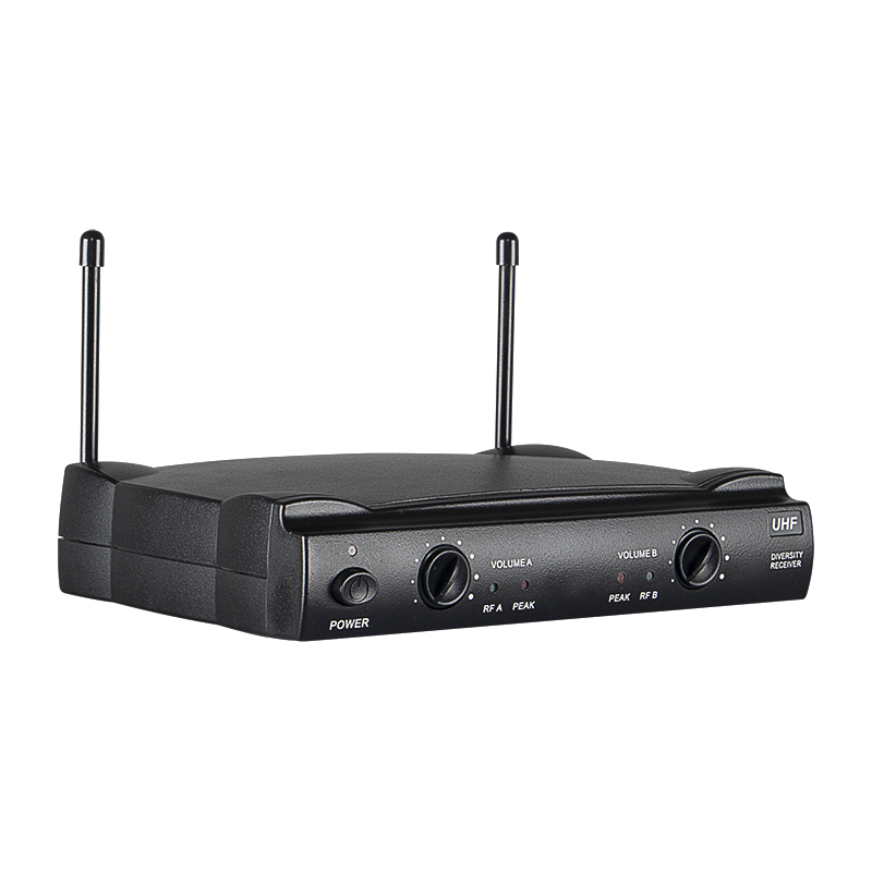HOT-23 Two channel UHF fixed frequency wireless microphone system