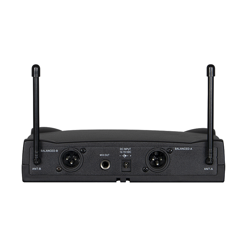 HOT-23 Two channel UHF fixed frequency wireless microphone system
